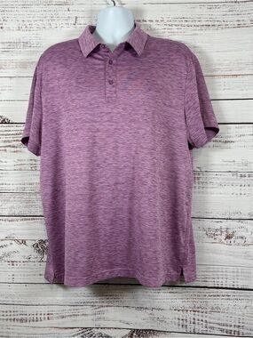 Birdie Bound Purple Short Sleeve Golf Polo